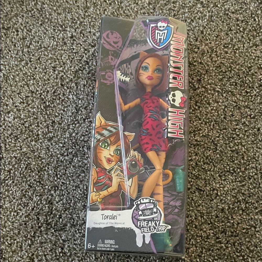Monster High Toralei Doll Freaky Field Trip